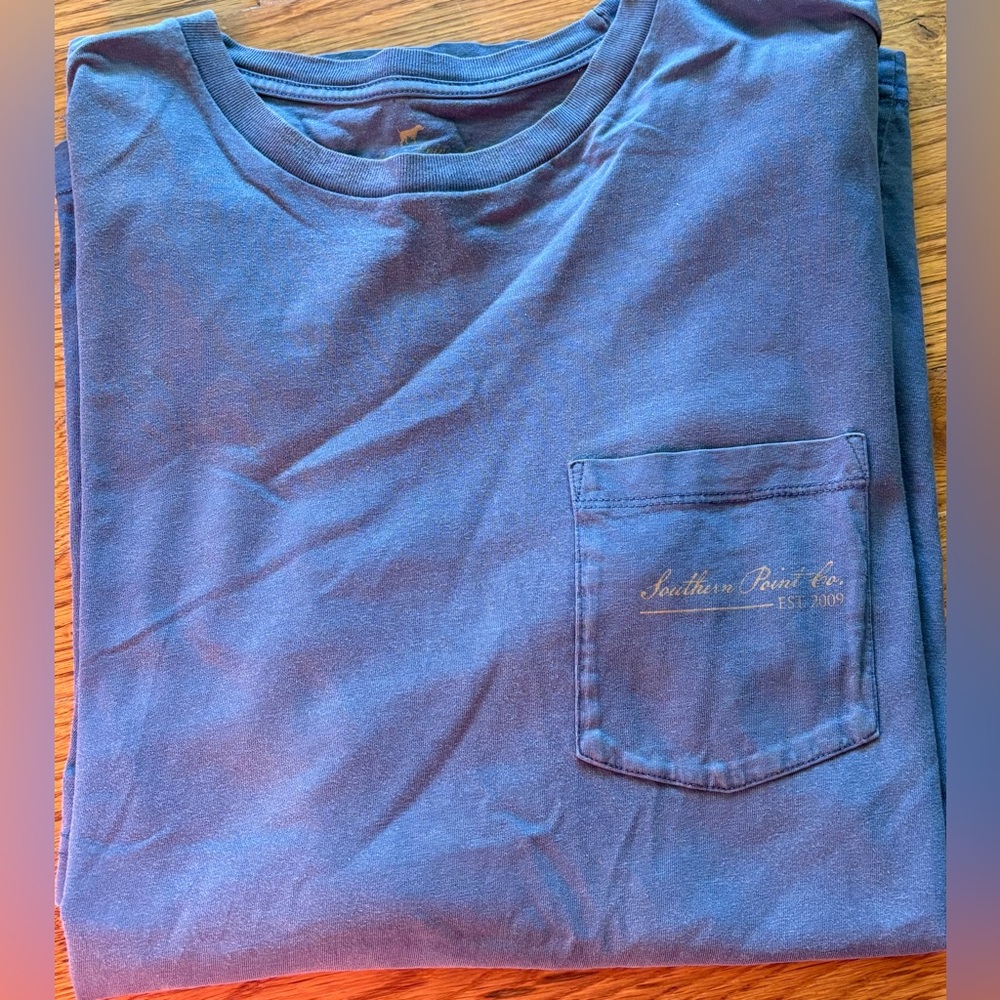 Southern Point SS Tshirt, Blue “Show your state lines - Florida”, EUC